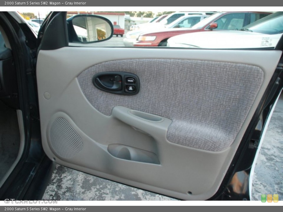 Gray Interior Door Panel for the 2000 Saturn S Series SW2 Wagon #65776694