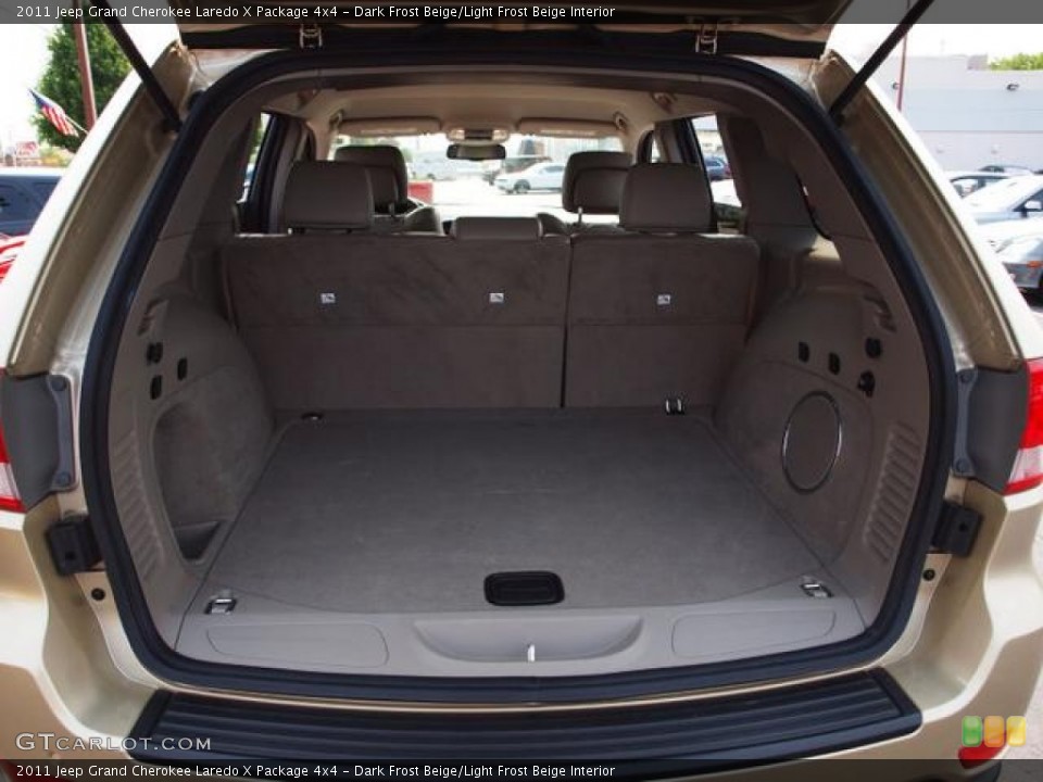 Dark Frost Beige/Light Frost Beige Interior Trunk for the 2011 Jeep Grand Cherokee Laredo X Package 4x4 #65777207