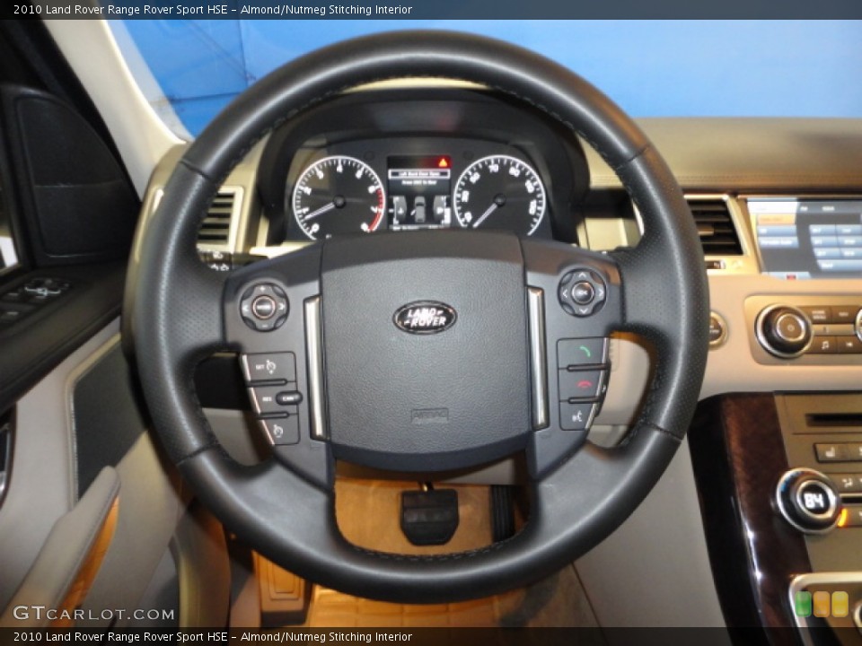 Almond/Nutmeg Stitching Interior Steering Wheel for the 2010 Land Rover Range Rover Sport HSE #65779031