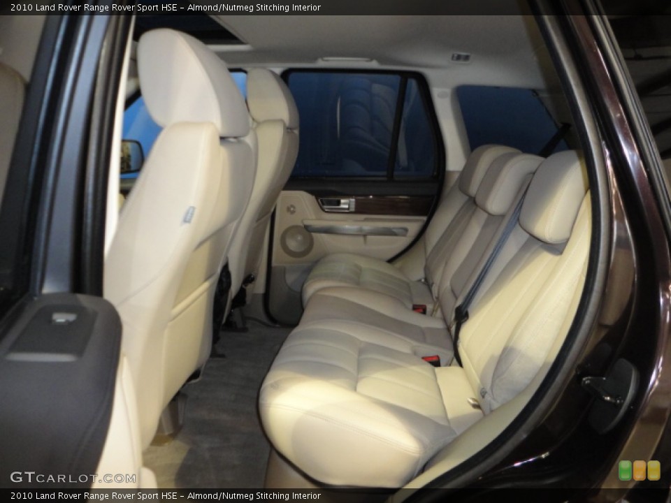 Almond/Nutmeg Stitching Interior Rear Seat for the 2010 Land Rover Range Rover Sport HSE #65779103