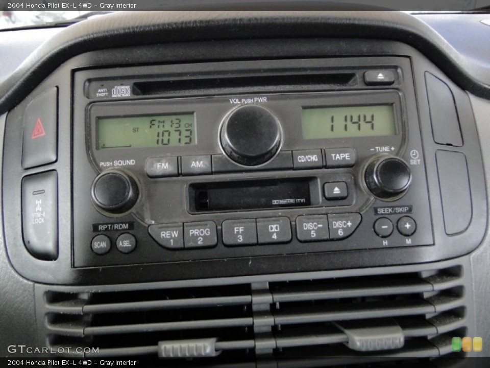 Gray Interior Audio System for the 2004 Honda Pilot EX-L 4WD #65779925
