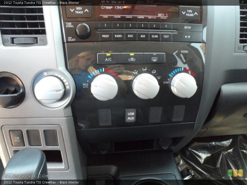 Black Interior Controls for the 2012 Toyota Tundra TSS CrewMax #65780999
