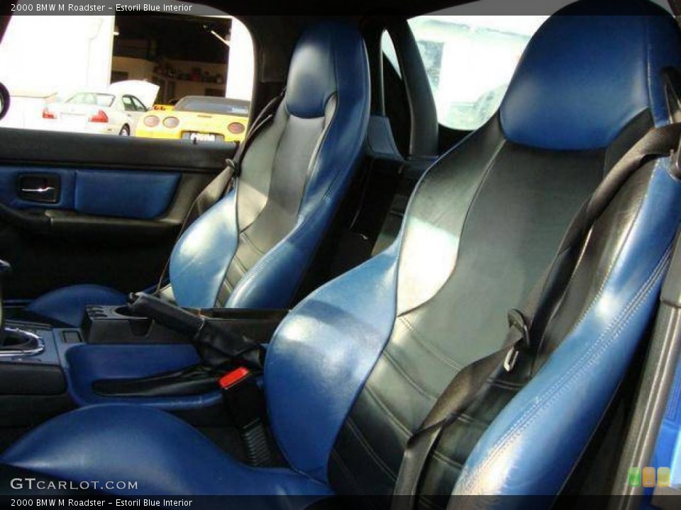 Estoril Blue Interior Photo for the 2000 BMW M Roadster #6578151