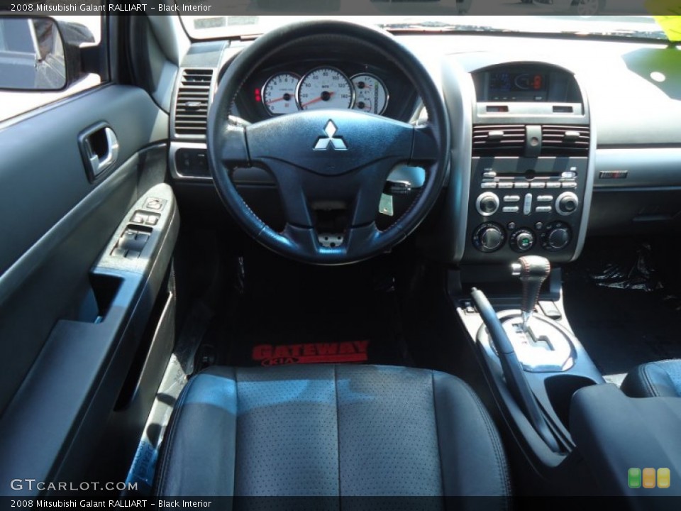 Black Interior Dashboard for the 2008 Mitsubishi Galant RALLIART #65781557