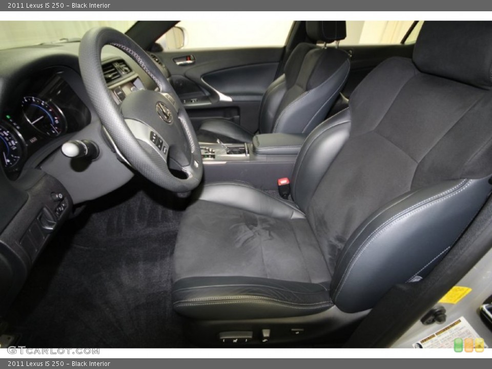 Black Interior Photo for the 2011 Lexus IS 250 #65781974