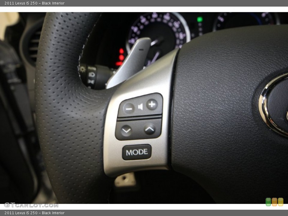 Black Interior Controls for the 2011 Lexus IS 250 #65782187