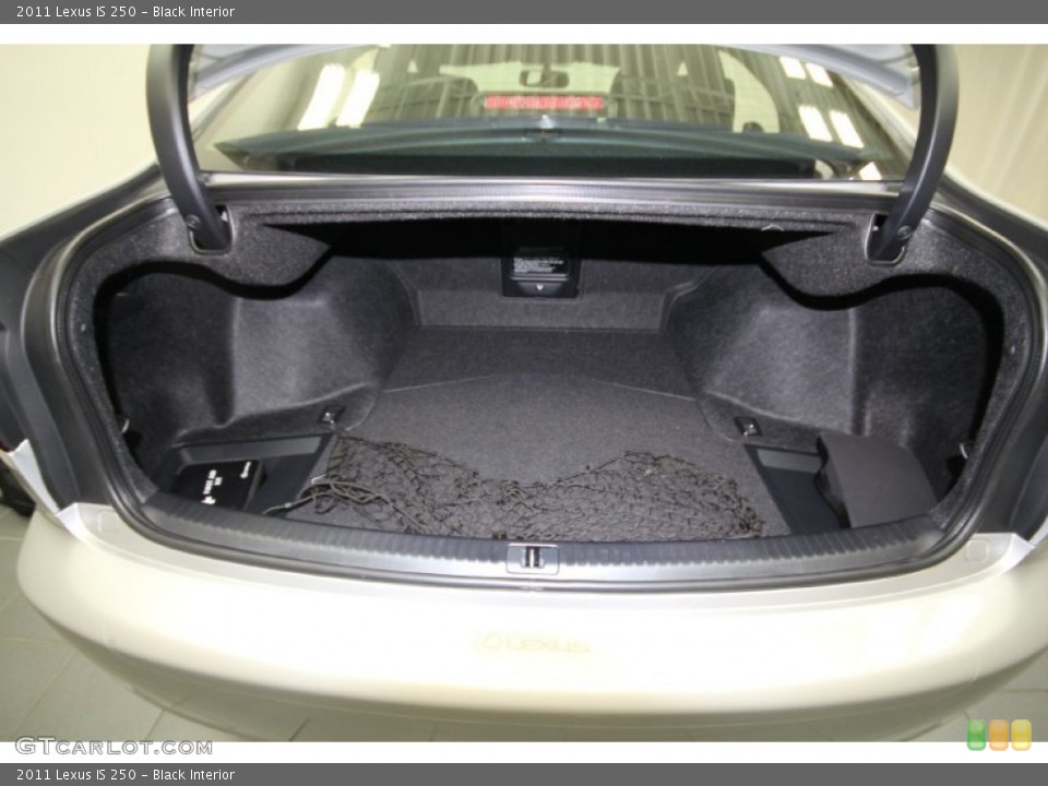 Black Interior Trunk for the 2011 Lexus IS 250 #65782253