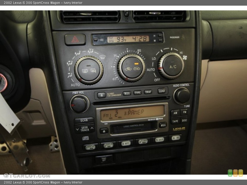 Ivory Interior Controls for the 2002 Lexus IS 300 SportCross Wagon #65783240