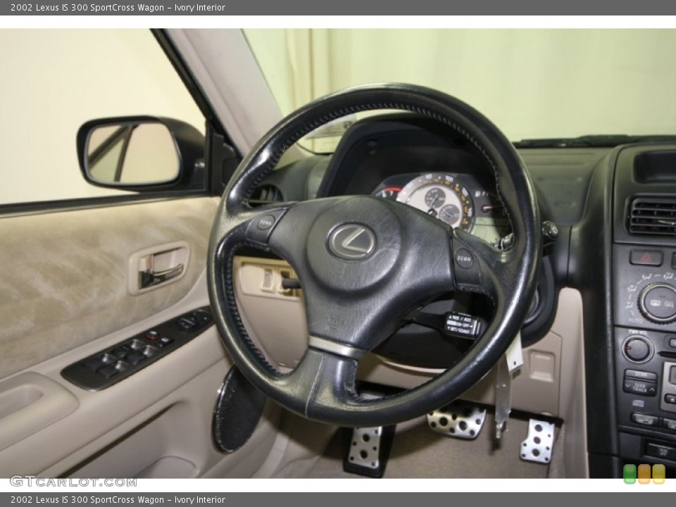 Ivory Interior Steering Wheel for the 2002 Lexus IS 300 SportCross Wagon #65783336