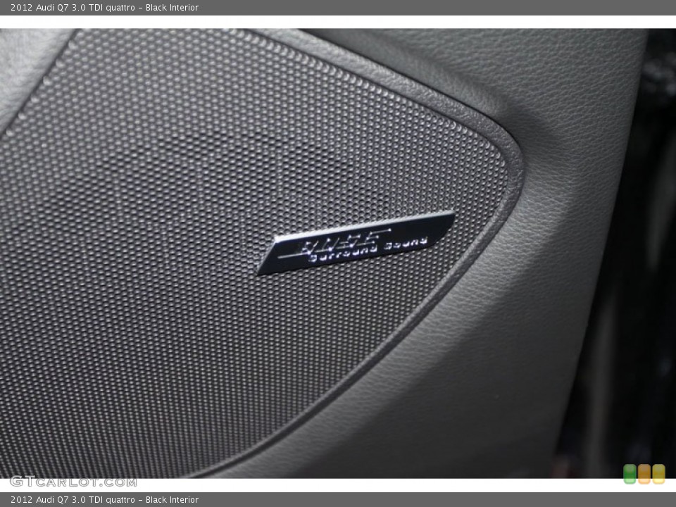 Black Interior Audio System for the 2012 Audi Q7 3.0 TDI quattro #65783465
