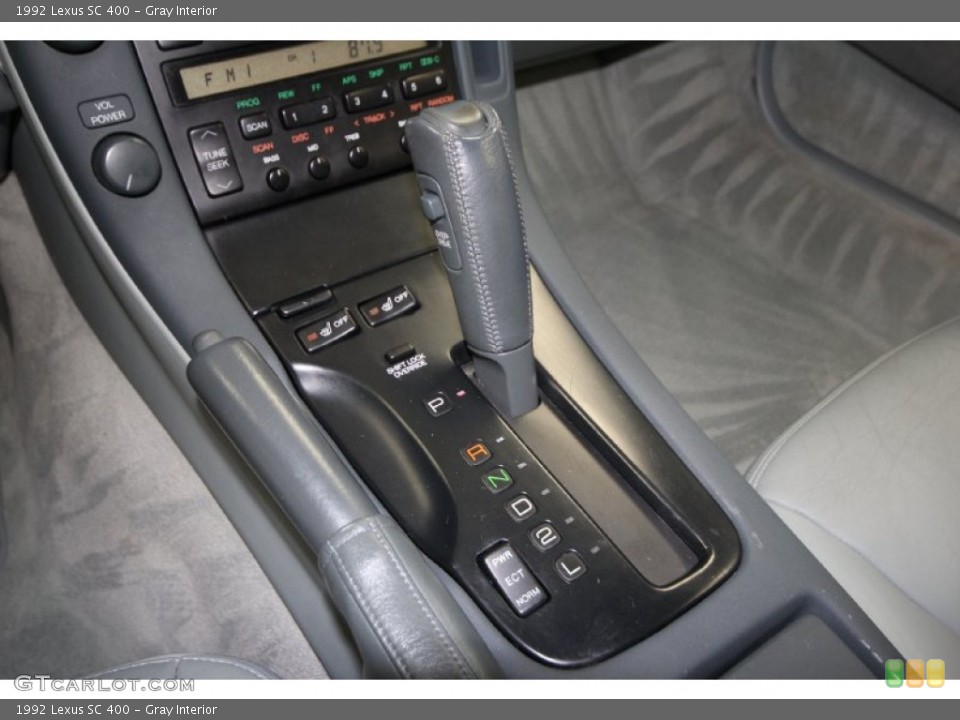 Gray Interior Transmission for the 1992 Lexus SC 400 #65783666