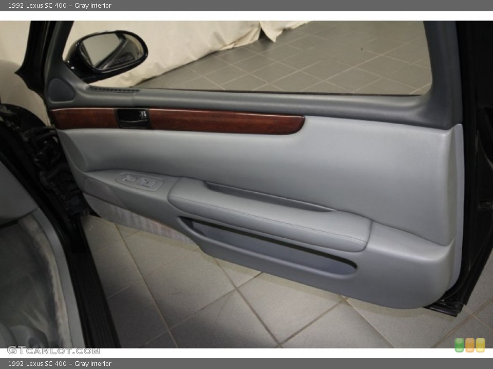 Gray Interior Door Panel for the 1992 Lexus SC 400 #65783735