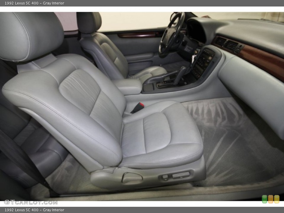 Gray Interior Photo for the 1992 Lexus SC 400 #65783753