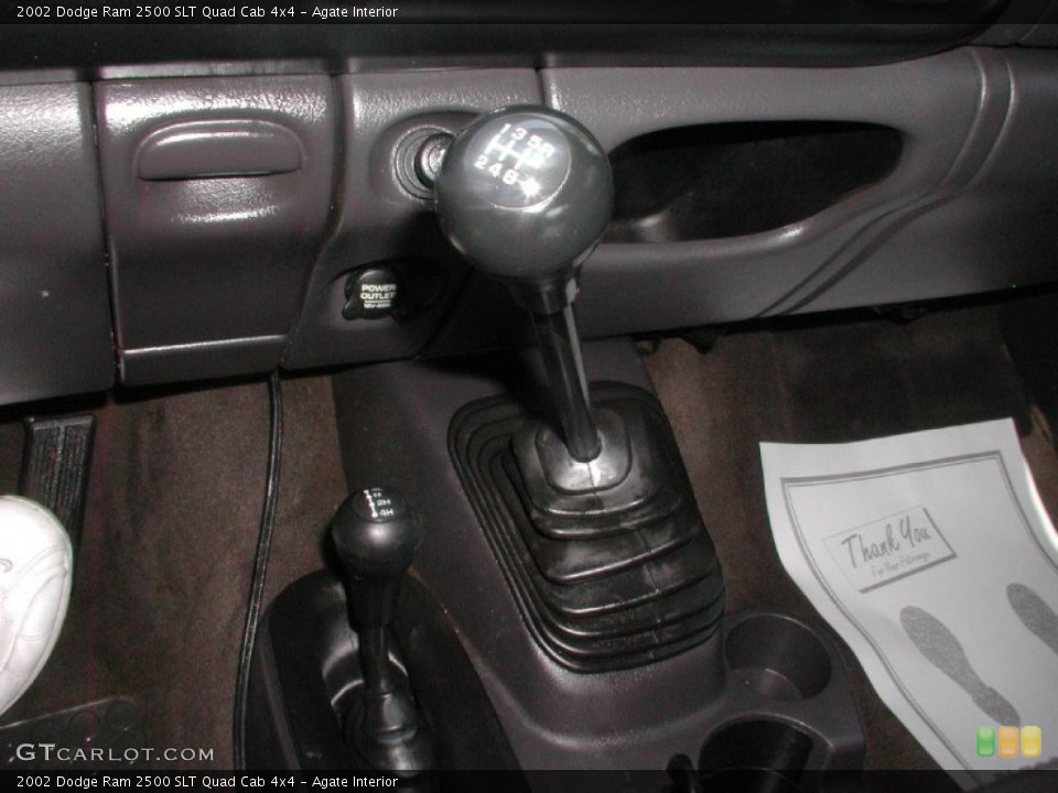 Agate Interior Transmission for the 2002 Dodge Ram 2500 SLT Quad Cab 4x4 #65784413