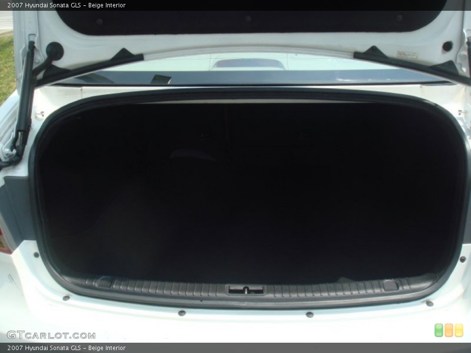 Beige Interior Trunk for the 2007 Hyundai Sonata GLS #65785025