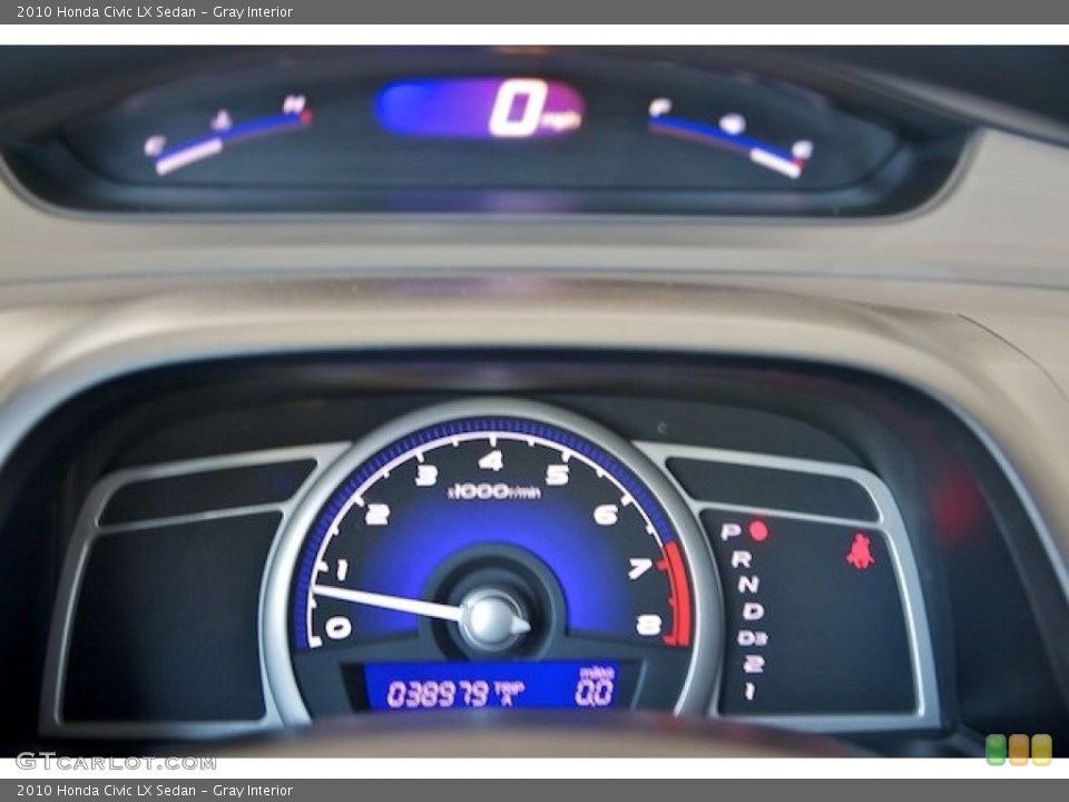 Gray Interior Gauges for the 2010 Honda Civic LX Sedan #65788952