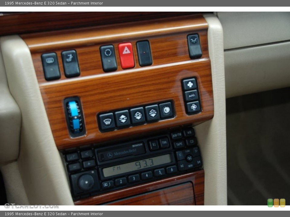 Parchment Interior Controls for the 1995 Mercedes-Benz E 320 Sedan #65789240