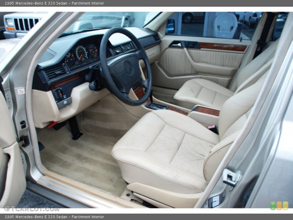 Parchment Interior Photo for the 1995 Mercedes-Benz E 320 Sedan #65789294