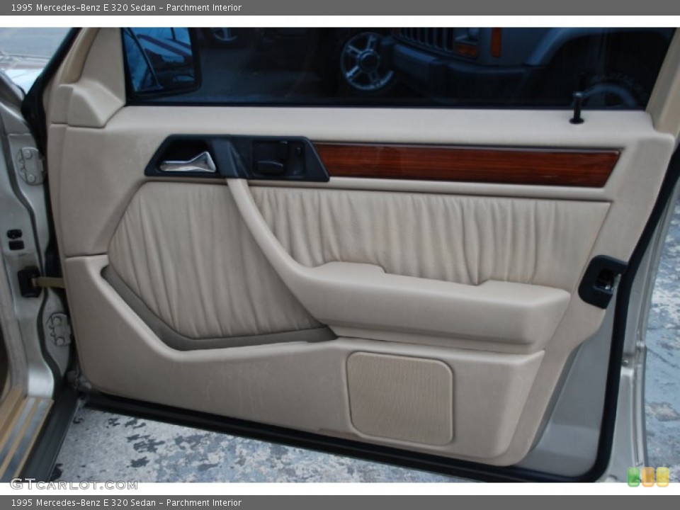 Parchment Interior Door Panel for the 1995 Mercedes-Benz E 320 Sedan #65789318