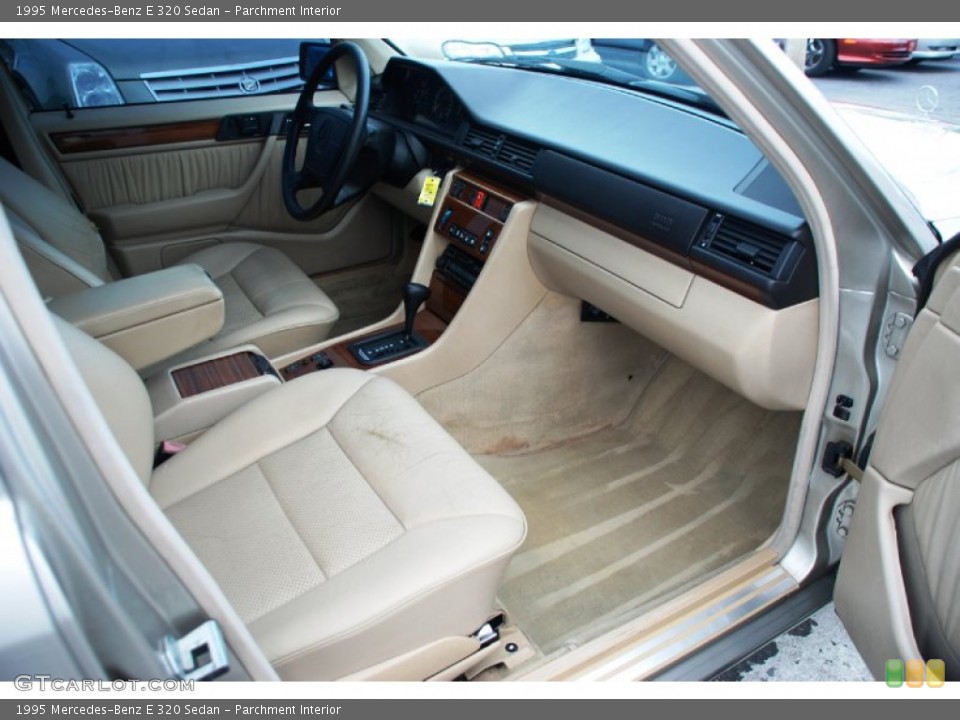 Parchment Interior Dashboard for the 1995 Mercedes-Benz E 320 Sedan #65789327