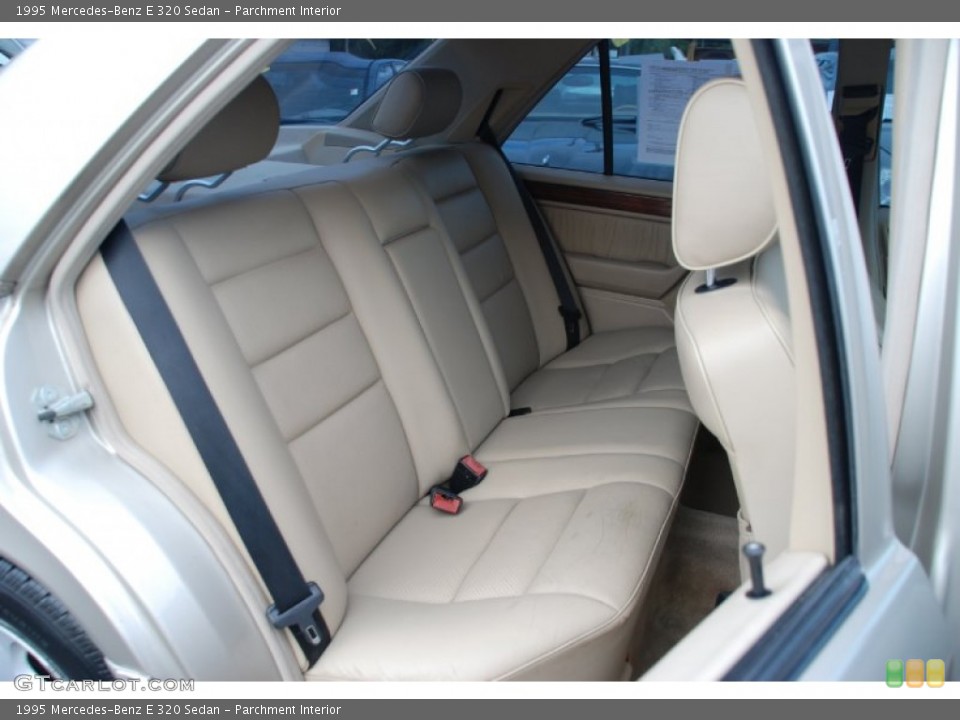 Parchment Interior Rear Seat for the 1995 Mercedes-Benz E 320 Sedan #65789366