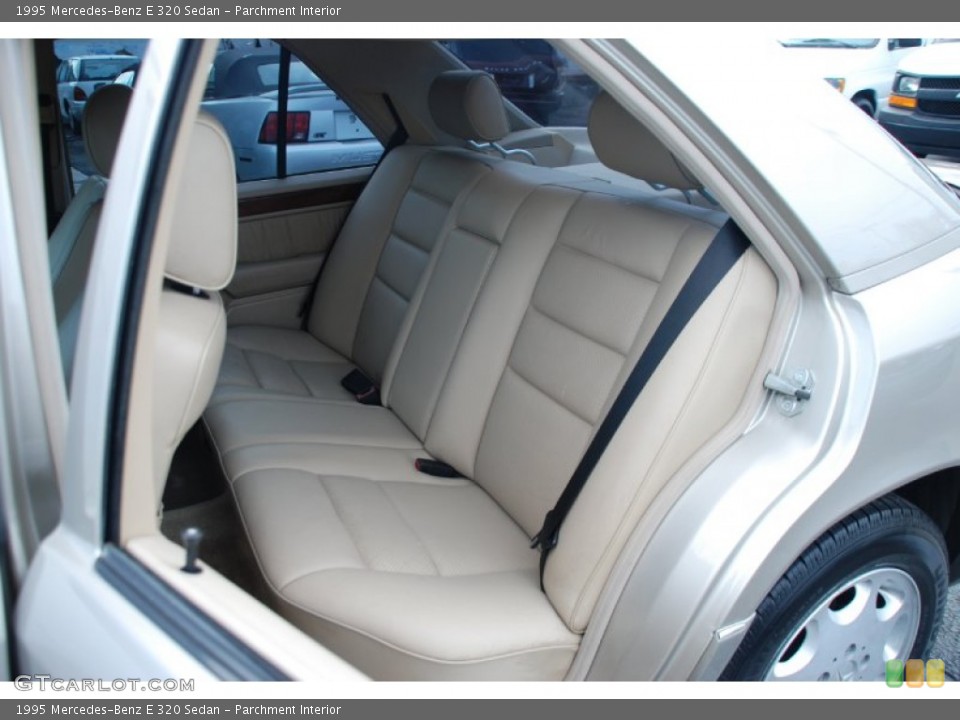 Parchment Interior Rear Seat for the 1995 Mercedes-Benz E 320 Sedan #65789375