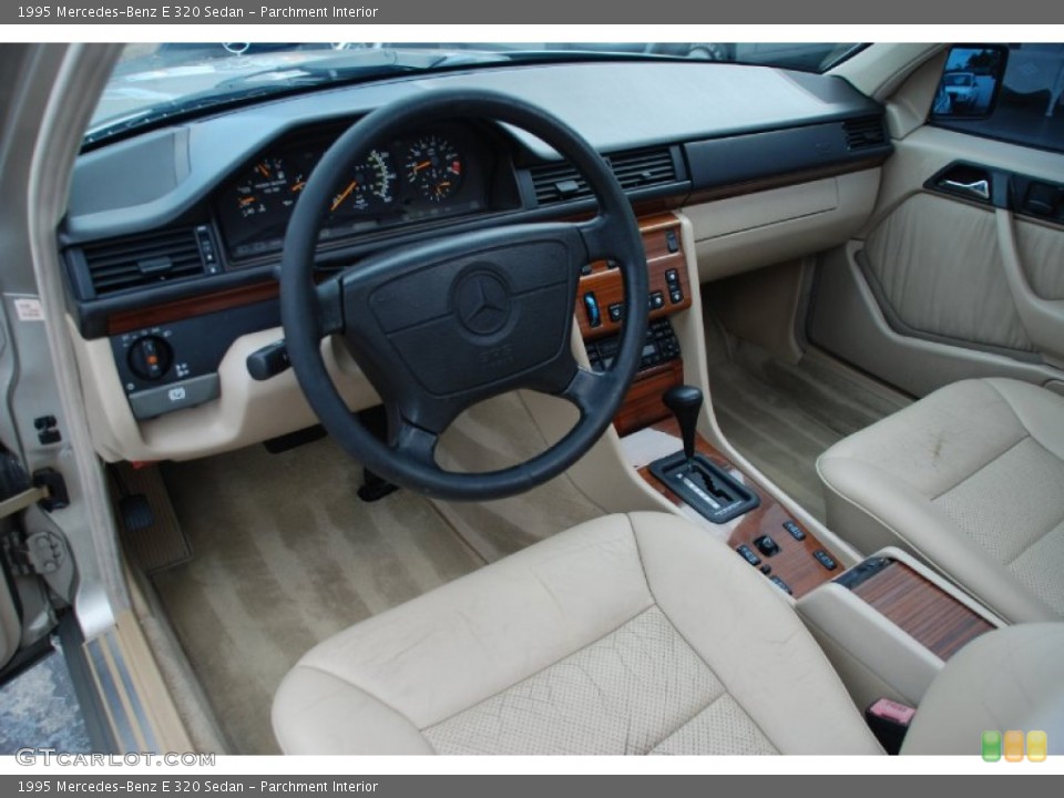 Parchment Interior Prime Interior for the 1995 Mercedes-Benz E 320 Sedan #65789432