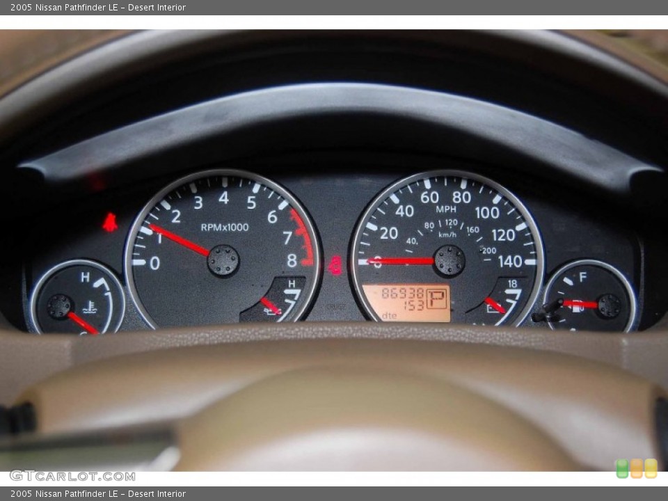 Desert Interior Gauges for the 2005 Nissan Pathfinder LE #65789585