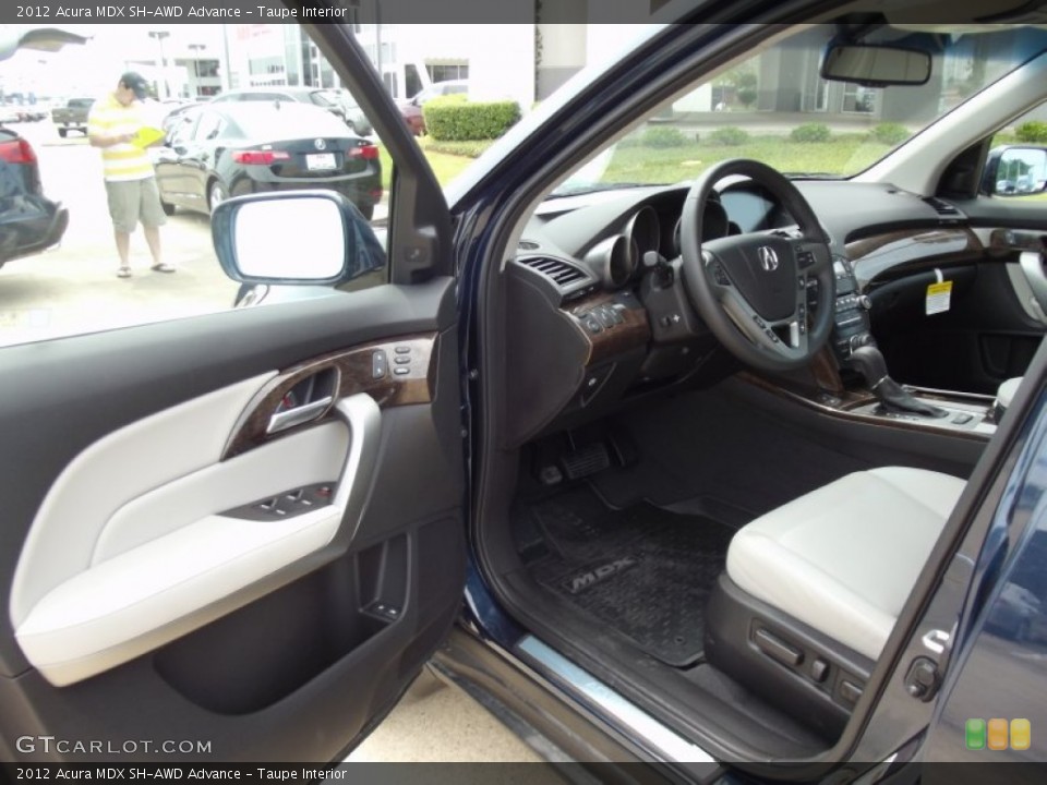 Taupe Interior Photo for the 2012 Acura MDX SH-AWD Advance #65790002