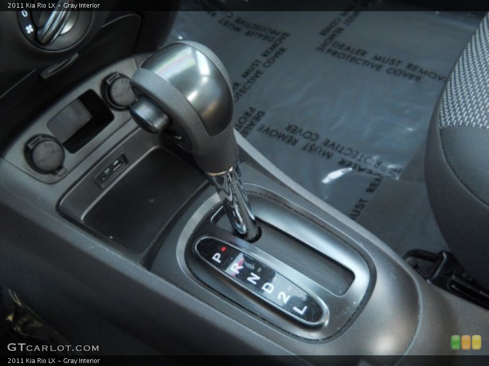 Gray Interior Transmission for the 2011 Kia Rio LX #65790566