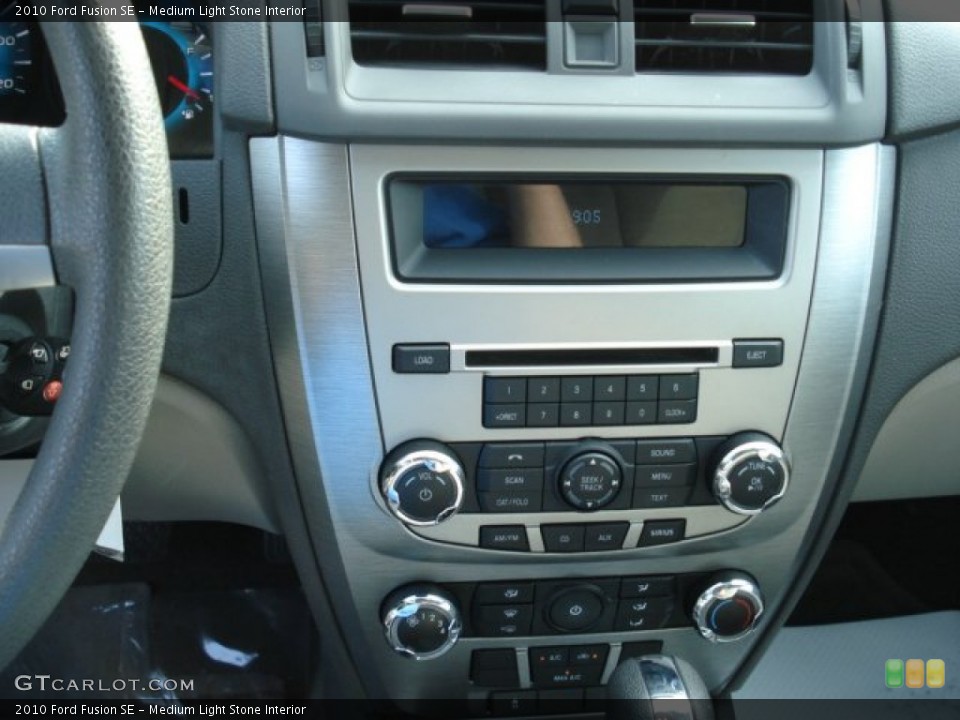 Medium Light Stone Interior Controls for the 2010 Ford Fusion SE #65791640