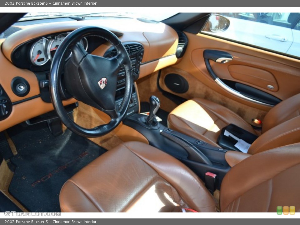Cinnamon Brown 2002 Porsche Boxster Interiors