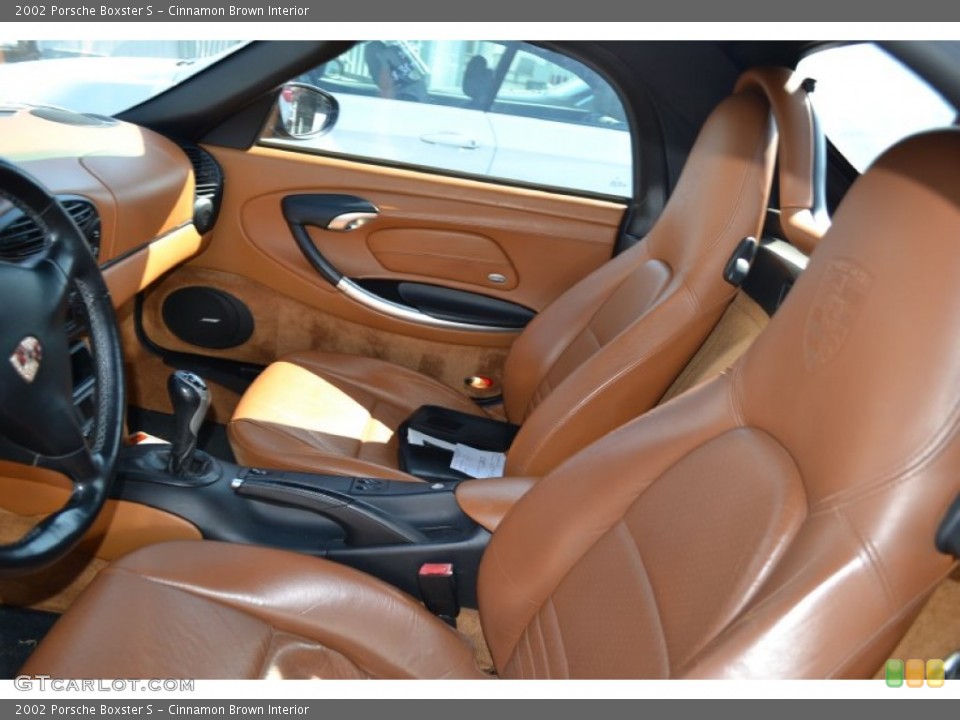 Cinnamon Brown Interior Photo for the 2002 Porsche Boxster S #65794808
