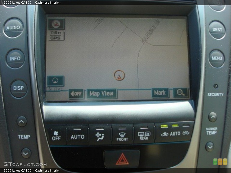 Cashmere Interior Navigation for the 2006 Lexus GS 300 #65795909