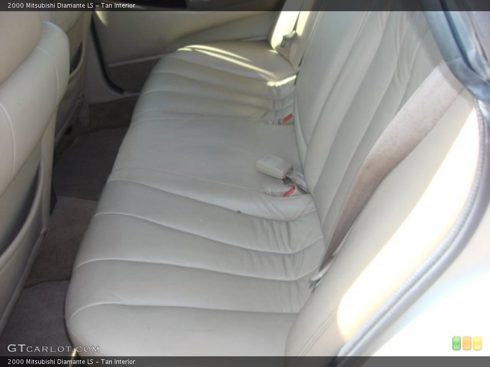 Tan Interior Rear Seat for the 2000 Mitsubishi Diamante LS #65796311