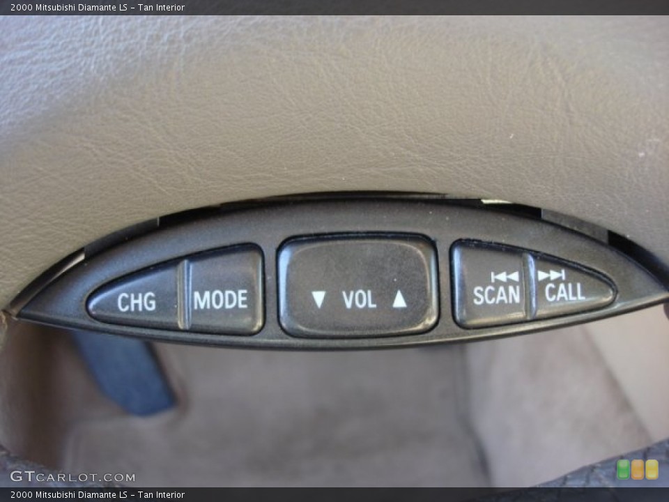 Tan Interior Controls for the 2000 Mitsubishi Diamante LS #65796362