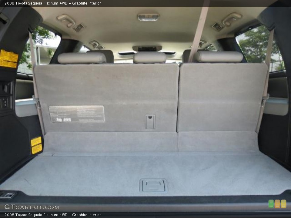 Graphite Interior Trunk for the 2008 Toyota Sequoia Platinum 4WD #65796629