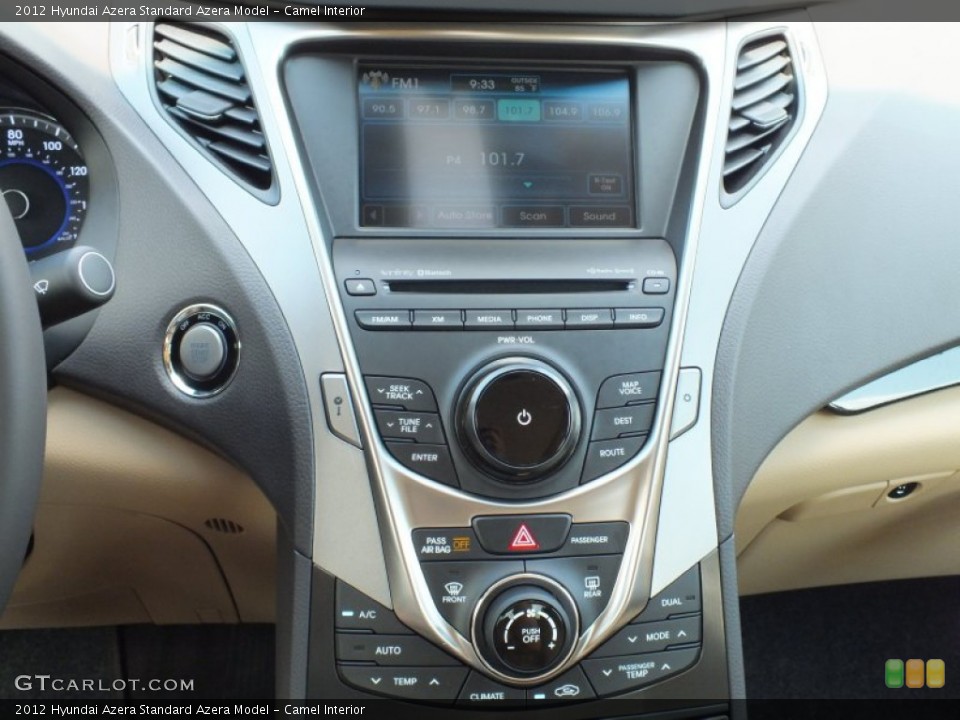 Camel Interior Controls for the 2012 Hyundai Azera  #65804164
