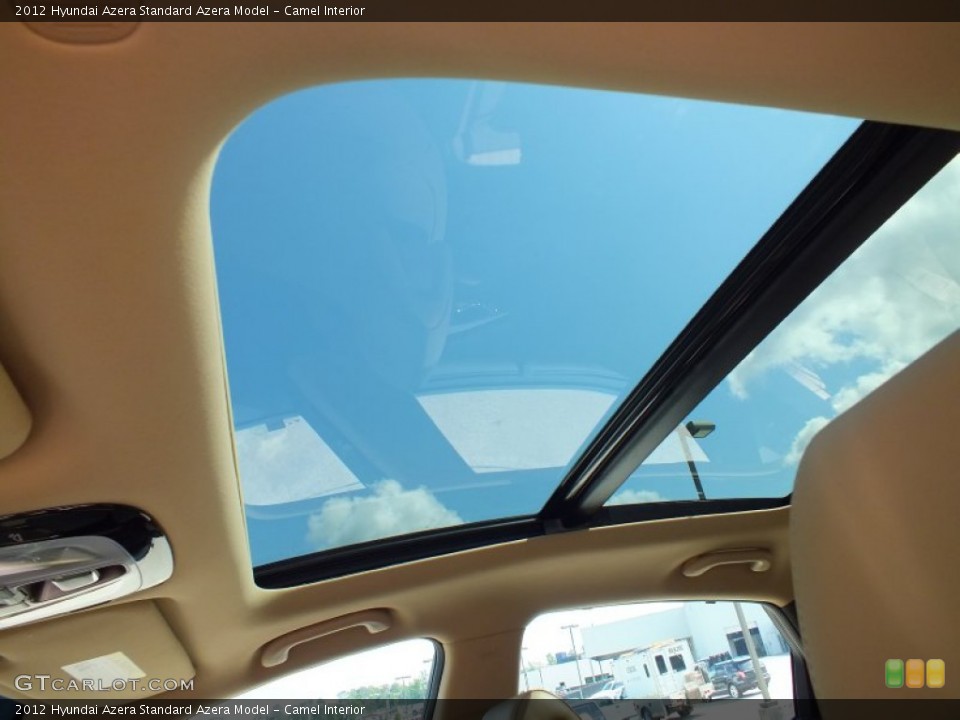 Camel Interior Sunroof for the 2012 Hyundai Azera  #65804201