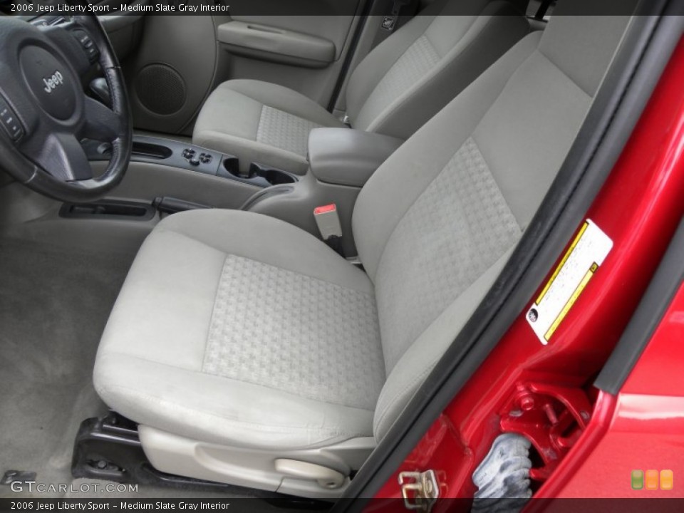 Medium Slate Gray Interior Photo for the 2006 Jeep Liberty Sport #65804722