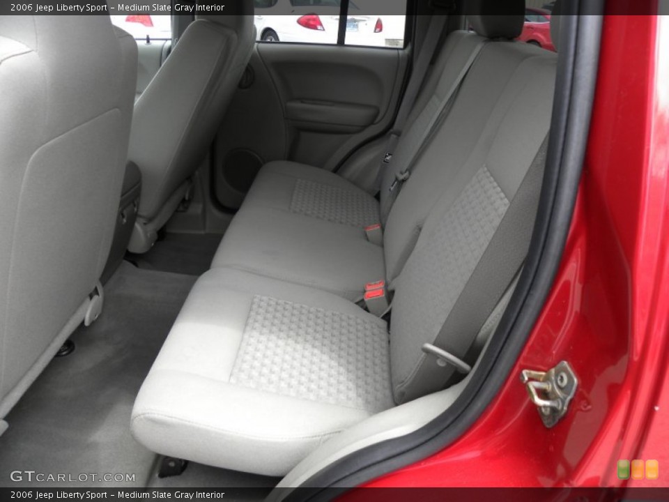 Medium Slate Gray Interior Photo for the 2006 Jeep Liberty Sport #65804740