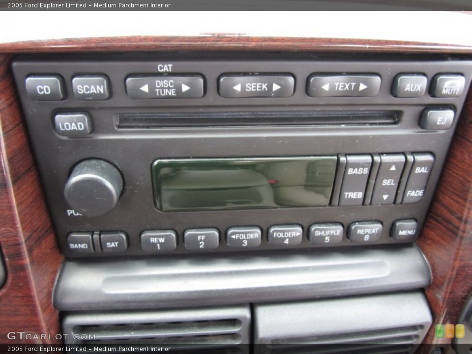 Medium Parchment Interior Audio System for the 2005 Ford Explorer Limited #65806039