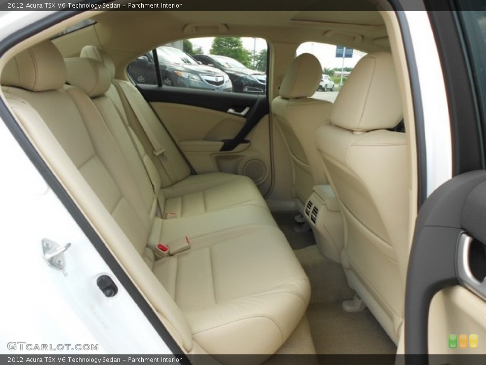 Parchment Interior Photo for the 2012 Acura TSX V6 Technology Sedan #65808079