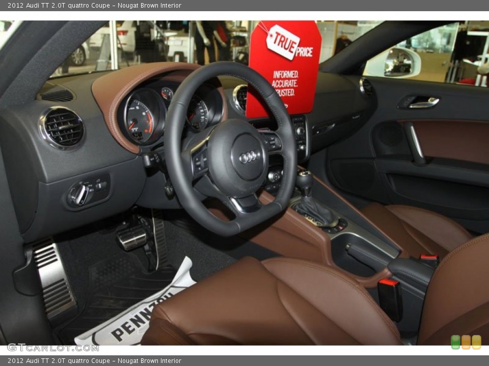 Nougat Brown Interior Photo For The 2012 Audi Tt 2 0t