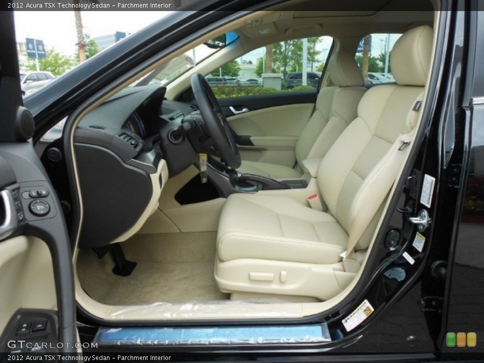 Parchment Interior Photo for the 2012 Acura TSX Technology Sedan #65810582