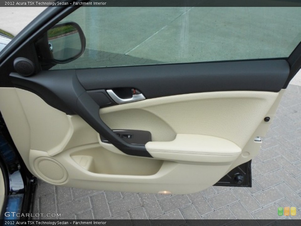 Parchment Interior Door Panel for the 2012 Acura TSX Technology Sedan #65810588