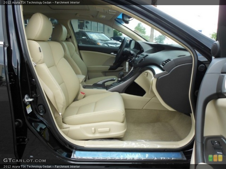 Parchment Interior Photo for the 2012 Acura TSX Technology Sedan #65810597