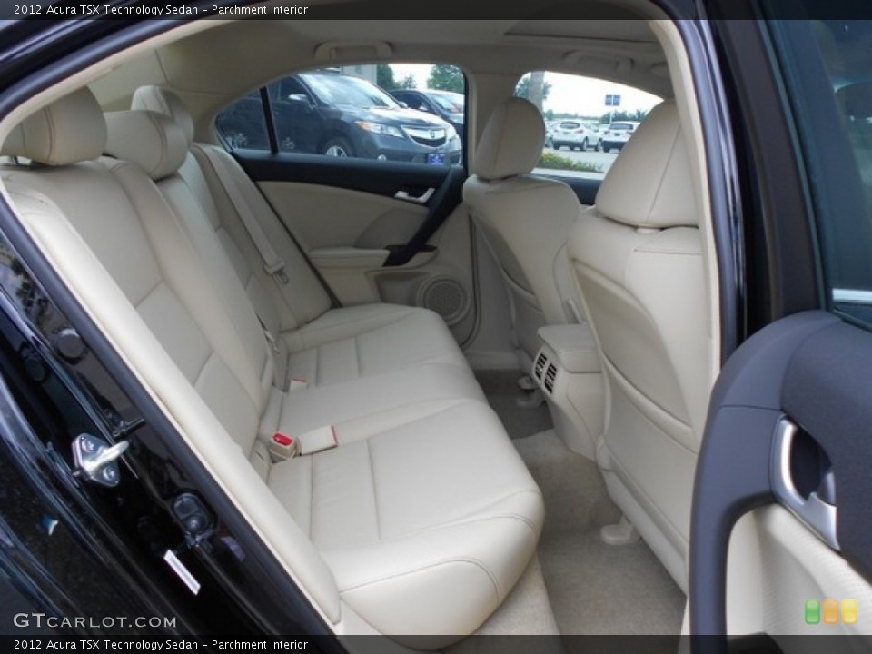 Parchment Interior Photo for the 2012 Acura TSX Technology Sedan #65810606