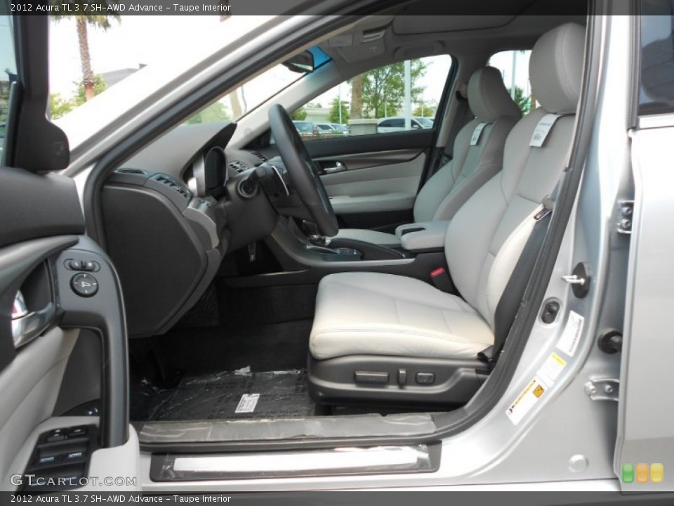 Taupe Interior Photo for the 2012 Acura TL 3.7 SH-AWD Advance #65814692