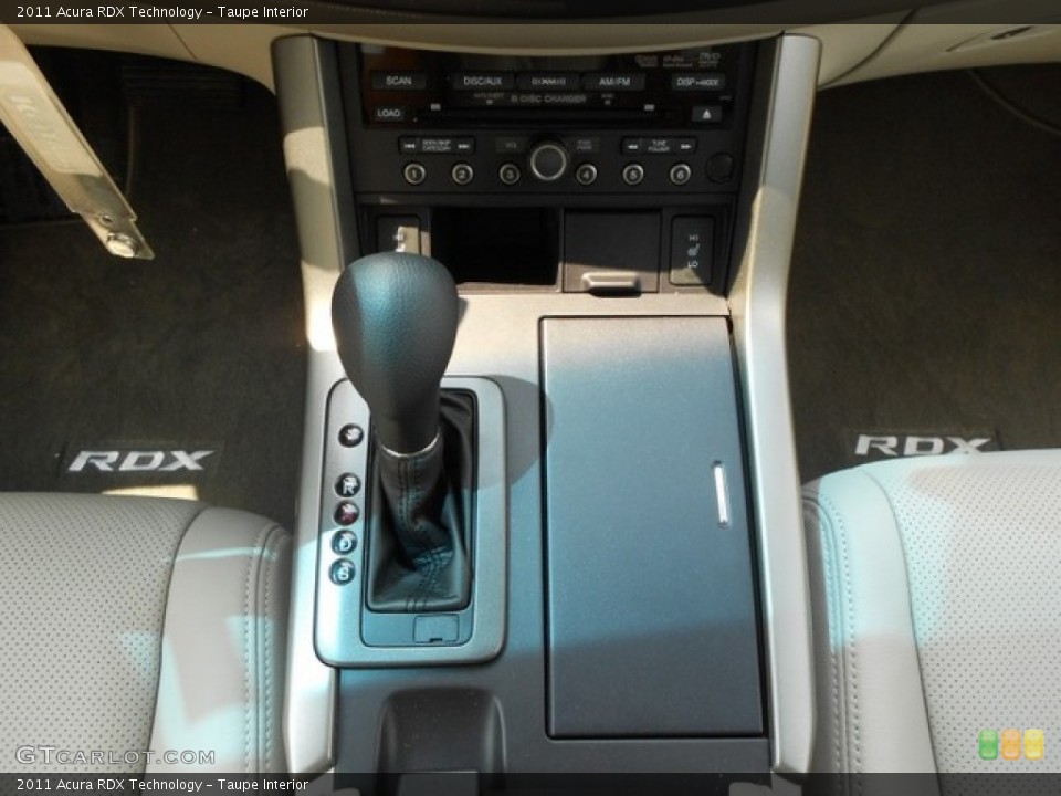 Taupe Interior Transmission for the 2011 Acura RDX Technology #65816969